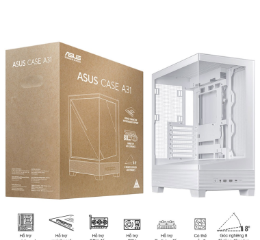 Vỏ Case ASUS A31 TG White