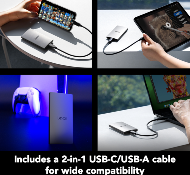 Ổ cứng di động SSD Lexar ES3 Portable SSD 1TB