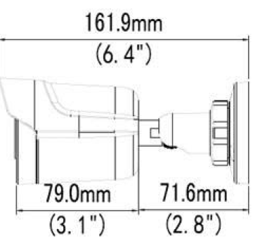 Camera thân 4 MP Geovision GV-TBL4705
