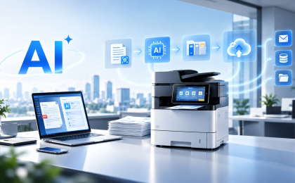 AI và tương lai của máy in doanh nghiệp
